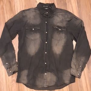 Harley davidson button down
